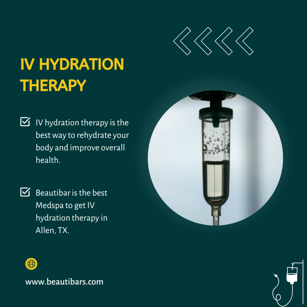 IV Hydration Therapy Benefits And Treatment Medspa Allen TX